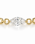 Floating Marquise Lab Diamond Bracelet