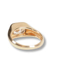 Bela Diamond Signet Ring