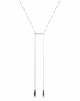 Petite Diamond Bar Sliding Necklace