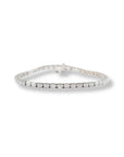 Emerald Cut Lab Diamond Tennis Bracelet
