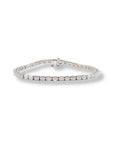 5ct Emerald Cut Lab Diamond Tennis Bracelet