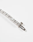 Emerald Cut Lab Diamond Tennis Bracelet