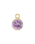 Round Gemstone Charm