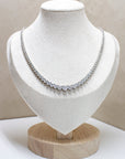 Lab Grown Tennis Necklace