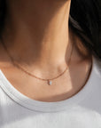 Floating Marquise Lab Diamond Necklace