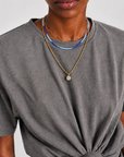 18K Shimmer Wave Necklace