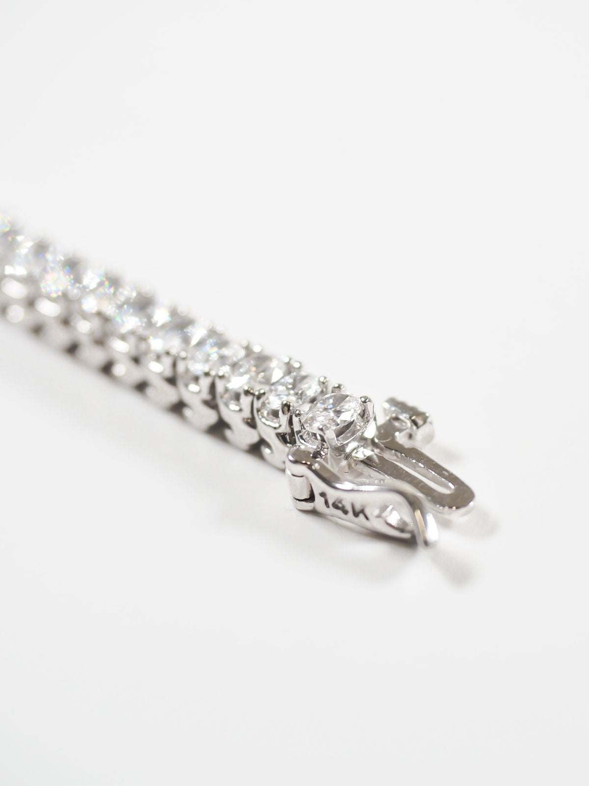 Oval Lab Diamond Tennis Bracelet