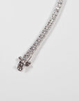 Round Lab Diamond Tennis Bracelet Large