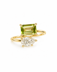 Toi et Moi Diamond & Gemstone Ring