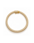 Lab Diamond Tube Tennis Bracelet