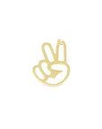 Peace Out Charm