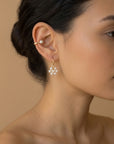 Pearl Flower Earrings