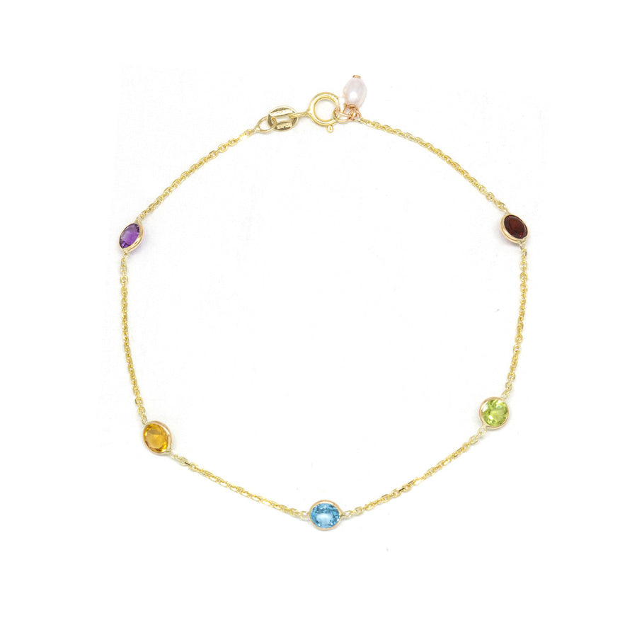 Rainbow Gem Bracelet