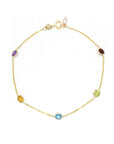 Rainbow Gem Bracelet