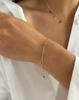 Rainbow Gem Bracelet