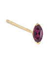 Marquise Gem Stud Earring (Single)