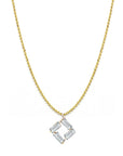 Square Baguette Necklace