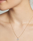 Square Baguette Necklace