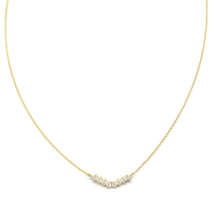 Diamond V Necklace