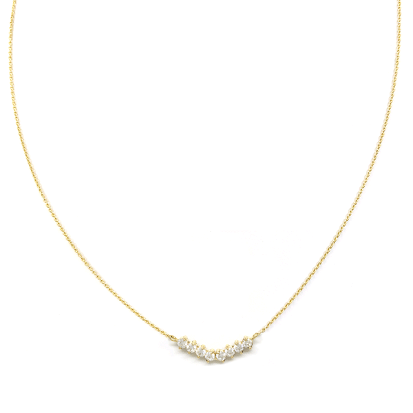 Diamond V Necklace