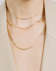 Petite Paperclip Link Necklace