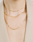 Large Paperclip Link Necklace