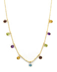 Rainbow Gem Necklace