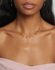 Rainbow Gem Necklace