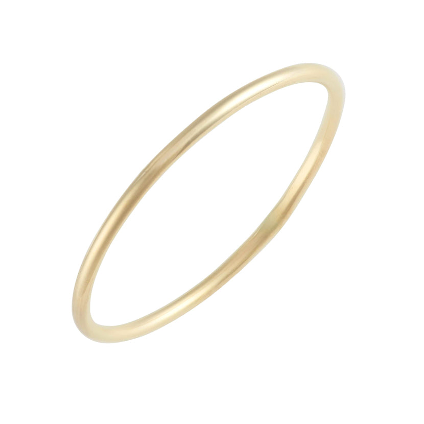 Skinny Gold Ring POPPY FINCH