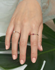 Baguette Gemstone Diamond Ring