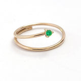 Wrap Around Emerald Ring