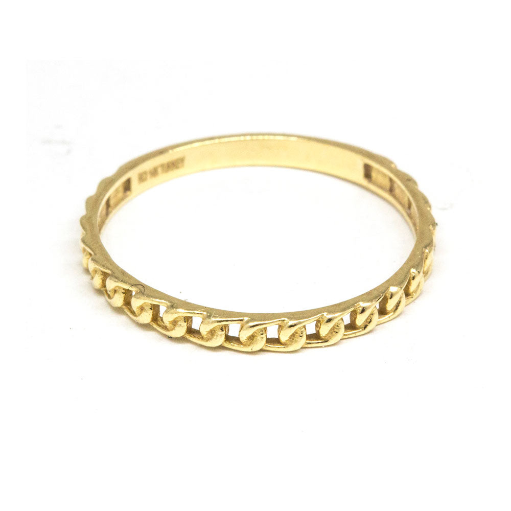 Slim Rigid Link Ring
