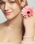 Pearl Flower Pendant Necklace