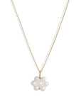 Pearl Flower Pendant Necklace