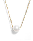 Pearl Solitaire Necklace