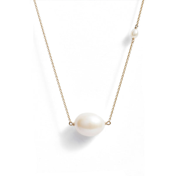 Baroque Pearl Pendant Necklace