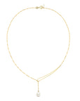 Shimmer Pearl Pull Through Necklace