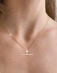 Linear Bar Necklace
