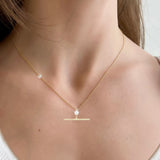 Linear Bar Necklace