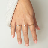 Petite Keshi Pearl Ring