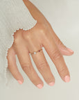 Ruby Pearl Diamond Ring