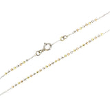 18K White Shimmer Line Bracelet