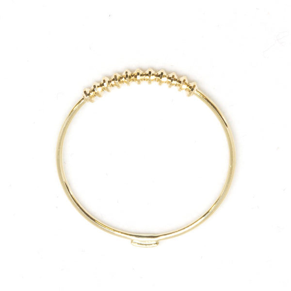 18K Shimmer Skinny Ring