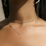 18K Shimmer Adjustable Necklace