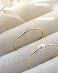 Skinny Baby Diamond Ring