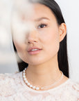 Contrast Baroque Pearl Necklace