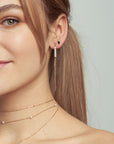 Pearl Tassel Earrings