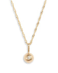 Diamond Dome Pendant Necklace