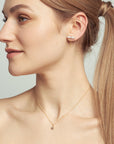 Diamond Dome Pendant Necklace