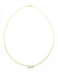 Gradual Pearl Pendant Necklace
